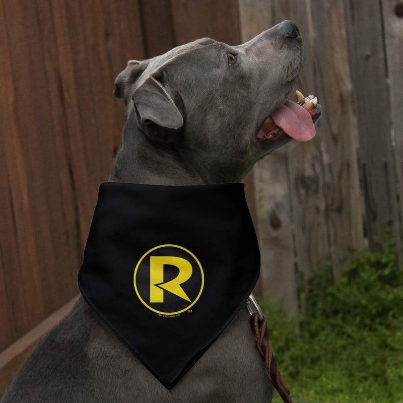 GRAPHICS & MORE Batman Robin Logo Dog Pet Bandana - Image 3